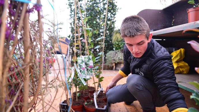 Fin novembre 2018 à Caen, Théo Jeanroy a participé aux 45è Olympiades des métiers, dans la catégorie «Horticulture». ©Théo Jeanroy